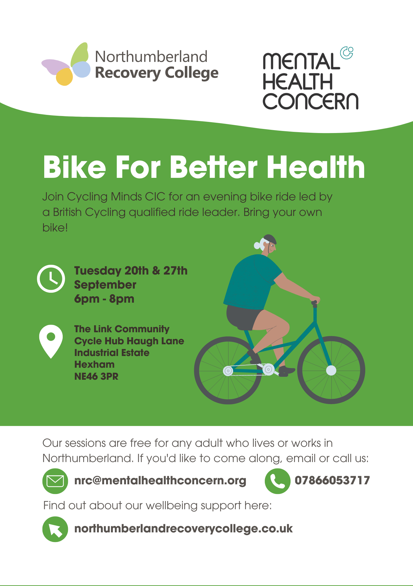 NRC Bike for Better Health rides